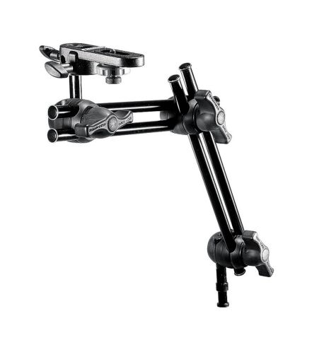Manfrotto - Brazo articulado doble de 2 secciones con espigote y conector de cámara
