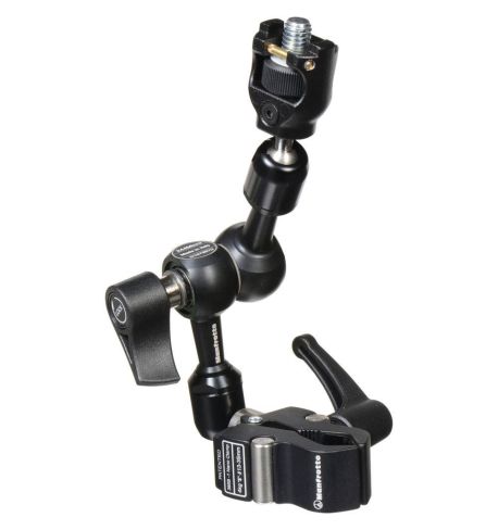 Manfrotto - Brazo fricción Micro Arm 15cm con pinza Nano 