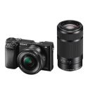 SONY A6100 + 16-50mm + 55-210mm Negra SONY A6100 + 16-50mm + 55-210mm Negra