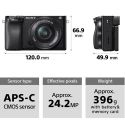 SONY A6100 BODY ILCE6100B (RESERVA PRODUCTO) SONY A6100 BODY ILCE6100B (RESERVA PRODUCTO)