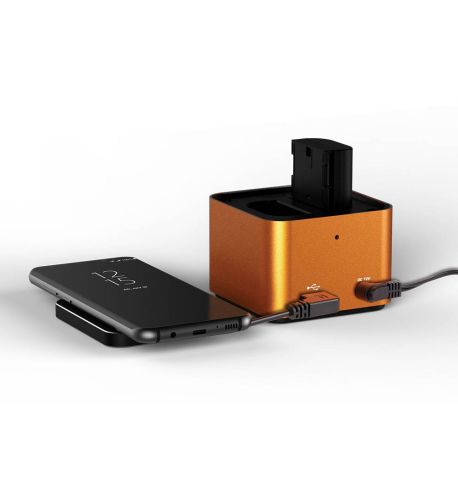 Hähnel - Cargador inalámbrico ProCube para smartphones