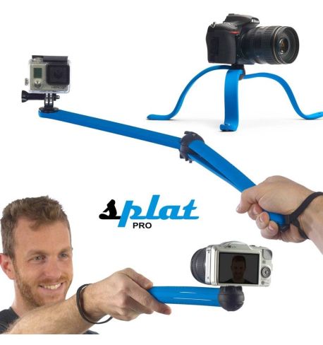 MIGGÖ Trípode Splat Flexible Pro 80 para cámaras DSLR / Action MW SP-SLR BL 80