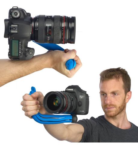 MIGGÖ Trípode Splat Flexible Pro 80 para cámaras DSLR / Action MW SP-SLR BL 80