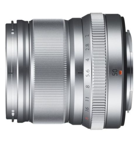 FUJINON XF50mm F2 R WR Silver