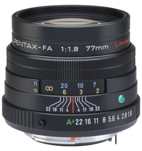 PENTAX 77mm f/1.8 SMC FA-LTD