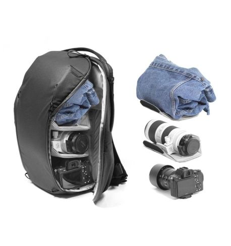 PEAK DESIGN EVERYDAY BACKPACK ZIP 15L V2 BLACK (NEGRA) BEDBZ15BK2