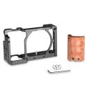 SmallRig Cage para Sony A6000/6300 con grip de madera 2082