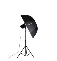 NANLITE PARAGUAS DEEP PLATA 135 CM   NAU135DS