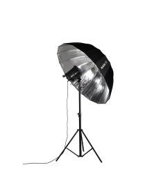 NANLITE PARAGUAS DEEP PLATA 135 CM   NAU135DS 2