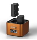 HÄHNEL Cargador ProCube2 DSLR para (NP-FW50, NP-FZ100)