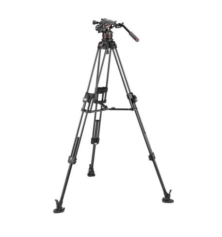 Kit video c/tríp.carbono Fast 645+rót.Nitrotech 612. Estab. central (MVK612TWINFC)