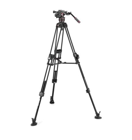 Kit video c/tríp.alu Fast 645+rót.Nitrotech 608. Estab. central (MVK608TWINFA)