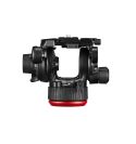 Manfrotto - Rótula de video fluida 504X con base plana