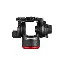Manfrotto - Rótula de video fluida 504X con base plana