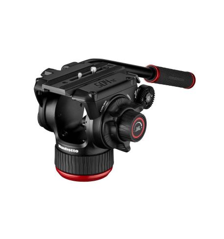 Manfrotto - Rótula de video fluida 504X con base plana