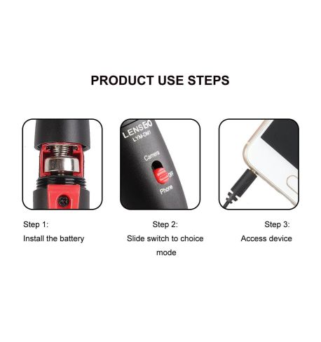 FOTIMA Micrófono Lavalier DM1 310201