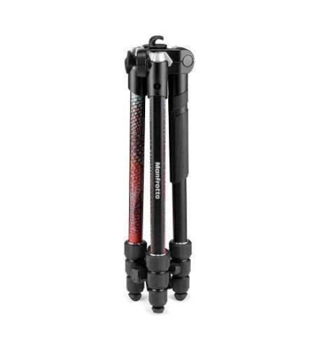 Manfrotto Trípode Element MII Alum. Rojo (MKELMII4RD-BH)