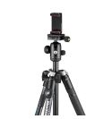 Manfrotto Trípode Element MII Mobile BT Alu Negro + pinza Smartphone y remoto Bluetooth. (MKELMII4BMB-BH)