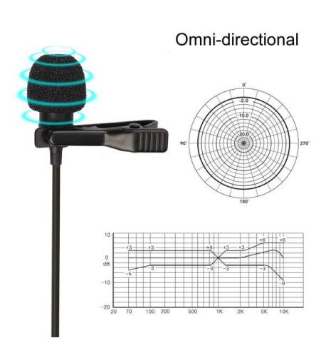 LENSGO Micrófono Lavalier DM1 310201