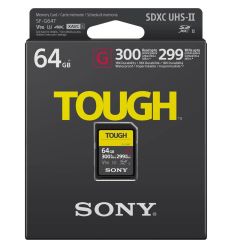 SONY TOUGH   64GB 300MB/S UHS-II V90 IP68 (SF-G64T) 2