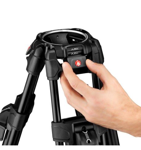 Trípode 645 Fast Twin pata doble aluminio (MVTTWINFA)