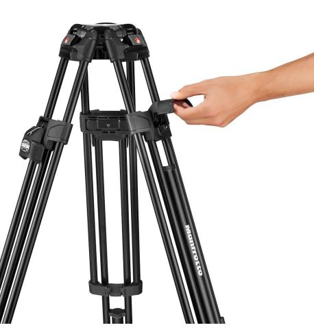 Trípode 645 Fast Twin pata doble aluminio (MVTTWINFA)
