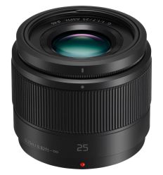 PANASONIC Lumix 25mm F1.7 ASPH. Lente (black) G 2