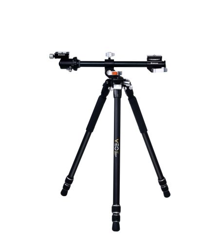 VEO 3+ 263AB - Trípode de aluminio, rótula de bola y columna central multiángulo