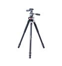 VEO 3+ 263AP - Trípode de aluminio, rótula de 3 vías y columna central multiángulo
