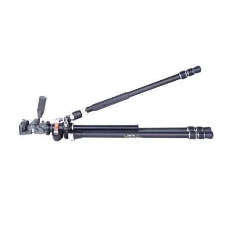 VEO 3+ 263AP - Trípode de aluminio, rótula de 3 vías y columna central multiángulo