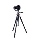 VEO 3+ 263AP - Trípode de aluminio, rótula de 3 vías y columna central multiángulo