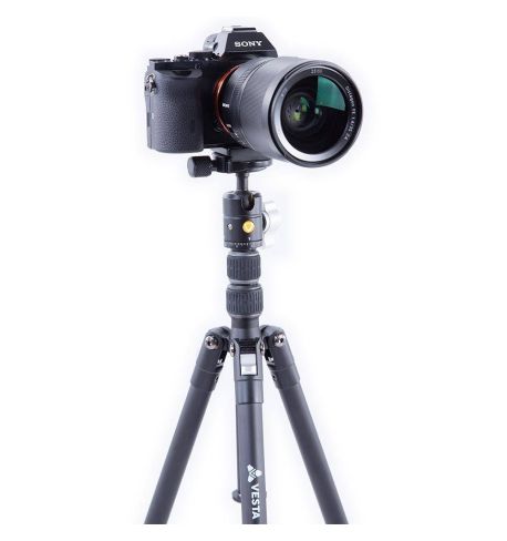 Vesta TB 204AB - Trípode de viaje de aluminio