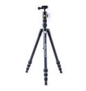 Vesta TB 204AB - Trípode de viaje de aluminio