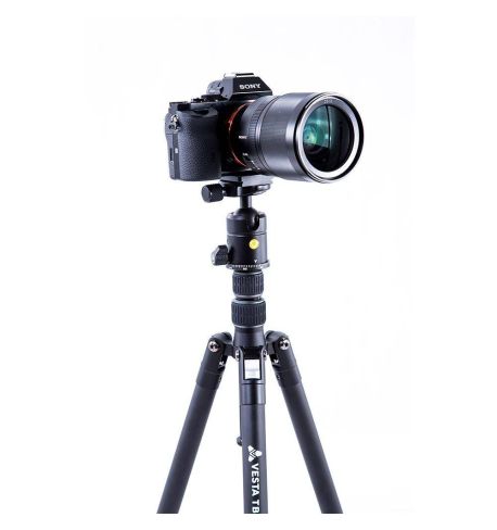 Vesta TB 235AB - Trípode de viaje de aluminio