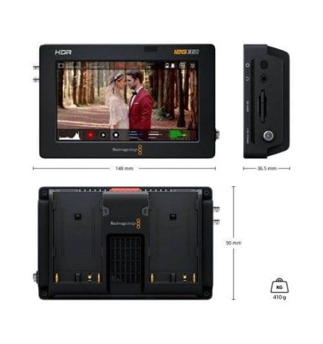 BLACKMAGIC Video Assist 5" 12G HDR BK09205