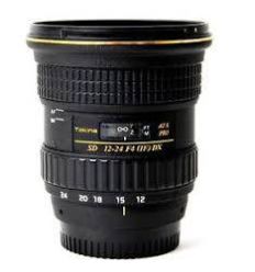 Tokina 12-24 mm  F/4 DX para Nikon   2ª mano ****