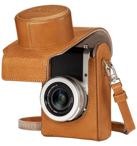 LEICA estuche Dlux 7 Leather MARRÓN 19555