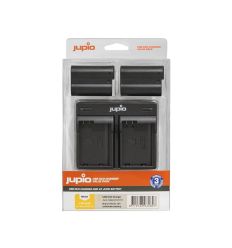 CARGADOR JUPIO DOBLE + 2 BATERIAS NIKON EN EL-15C CNI006