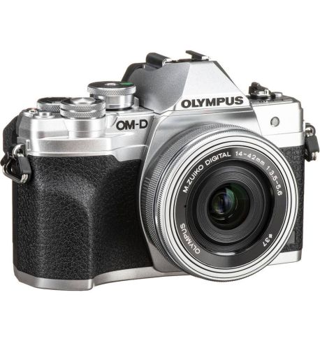 OLYMPUS OM-D E-M10 Mark IV +14-42 EZ Silver |KIT|