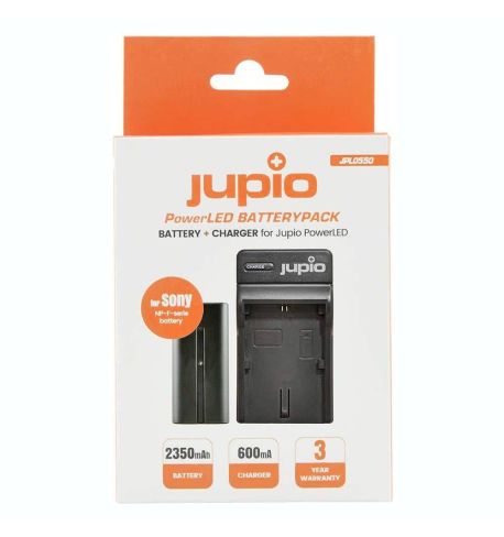 CARGADOR  JUPIO + BATERÍA SONY NP- F550 2350mAh JPLO550