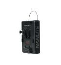 NANLITE Adaptador de 14.8V a 26V para baterías V-Mount NABTVBC14.8V/26V