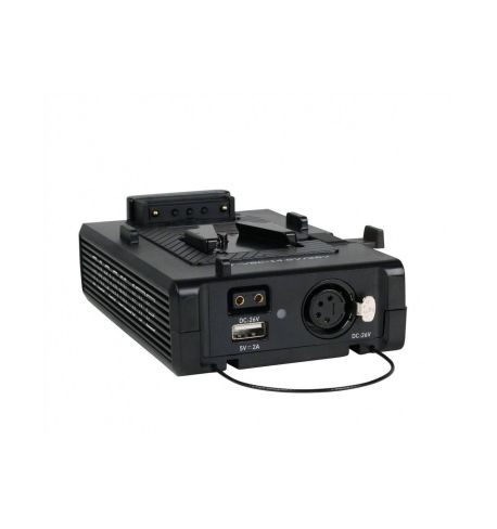 NANLITE Adaptador de 14.8V a 26V para baterías V-Mount NABTVBC14.8V/26V