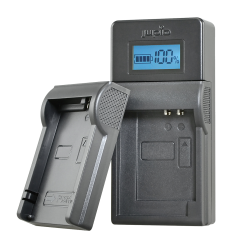 Cargador USB Jupio para baterías JVC / Samsung / Sony 7.2V-8.4V 2
