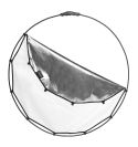 Lastolite by Manfrotto HaloCompact Reflector 82cm (32") Plata/Blanco