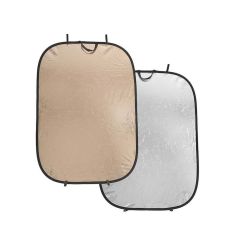 Lastolite by Manfrotto Reflector plegable Panelite 1,2 x 1,8m (4' x 6') Sunfire/Plata