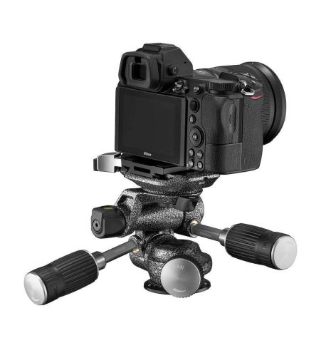 GITZO -  Kit trípode Gitzo Mountaineer con rótula 3 way GHF3W. Serie 2. Carbono. 4 secc.