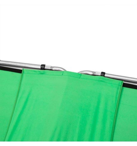 Lastolite by Manfrotto Fondo Panoramic - Kit de conexión 2,3m (7'5") Chroma Key Verde