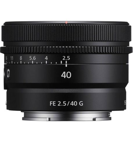 SONY 40mm F2.5 G FE (SEL40F25G)  **Reserva de producto**
