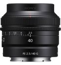 SONY 40mm F2.5 G FE (SEL40F25G)  **Reserva de producto**