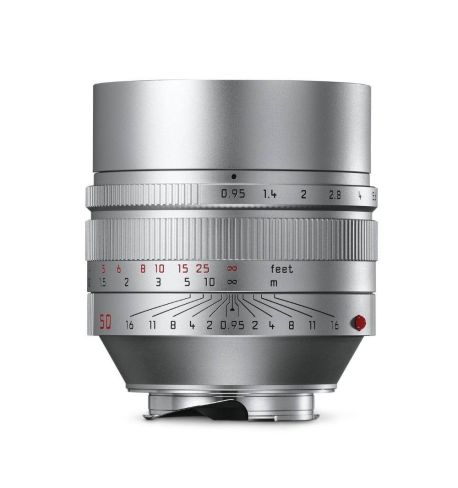 LEICA NOCTILUX-M 50 f/0.95 ASPH., Plata anodizada 11667